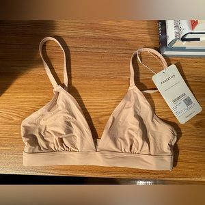 2 Fabletics Naked Feel Triangle Bralettes - XS